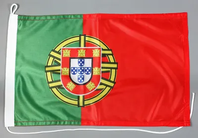 Produktbild von Bootsflagge Portugal 30x45 cm Motorradflagge Bootsfahne