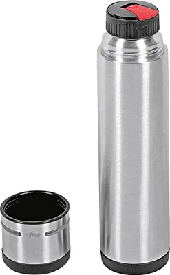 Produktbild von Emsa Mobility Iso-Flasche, Schwarz-Anthrazit, 0,75 L , 509238