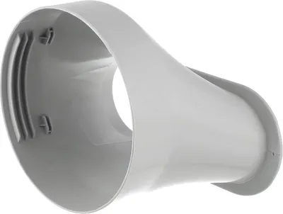 Fensteradapter Airco - Mobile Airco - Flaches Design - 150 mm Durchmesser - Weiß
