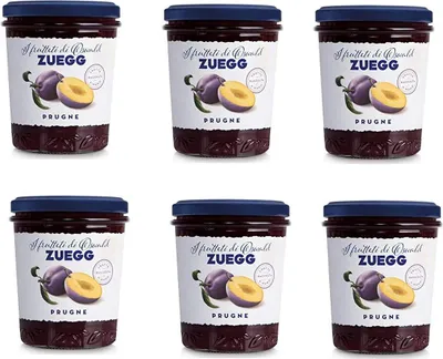 Produktbild von 6x Zuegg Prugne Marmelade Backpflaumen Konfitüre Brotaufstriche Italien 320 g
