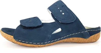 Image de Reflexan Chaussons Femme Pantolette Bleu Loisirs, Taille:36 EU