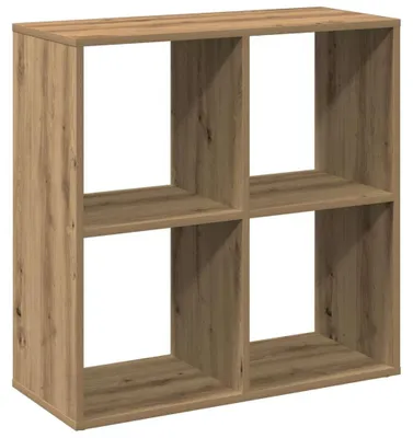 Produktbild von vidaXL Raumteiler-Bücherregal Artisan-Eiche 69,5x29x69,5 cm