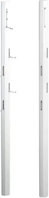Produktbild von M2 Kollektion 701150 Garderobe / Wandgarderobe mit Klapphaken Palo, MDF Nachbildung We