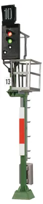 Obrázok produktu pre Viessmann Modellspielwaren 4043 H0 KS-Lichtsignal als Ausfahrsignal Hauptsignal Fertigmodell DB