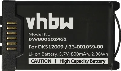 Produktbild von vhbw Akku kompatibel mit DeTeWe DTS11 schnurlos Festnetz Telefon (800 mAh, 3,7 V, Li-Ion)