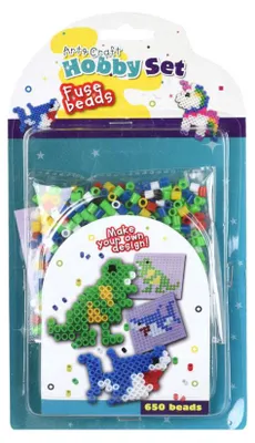 Produktbild von Bügelperlenset - Dinosaurierhai