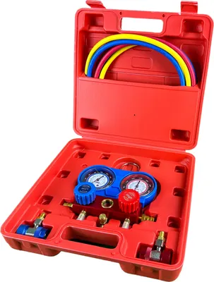 Obrázok produktu pre Sada na testovanie tesnosti, plnenie a diagnostiku klimatizácie Gebo Tools