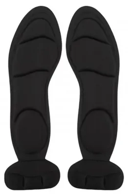 Obrázek produktu pro Ruhhy 26482 Vložky do bot na podpadku, 1 pár, vel. 35 - 42, černé