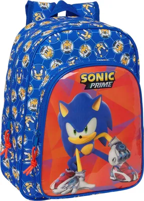 Zdjęcie produktu dla Plecak szkolny Sonic Prime Blue 26 x 34 x 11 cm