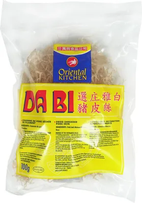 Produktbild von Oriental Kitchen Da Bi Kho getrocknete Schweineschwarte 100g