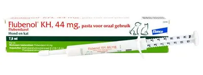 Productafbeelding van Elanco Flubenol KH pasta hond en kat