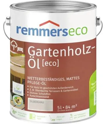 Zdjęcie produktu dla Remmers - olej do tarasów ECO 5 l, srebrzystoszary