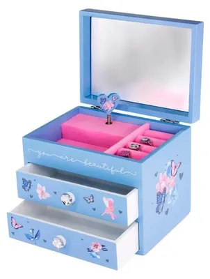 Produktbild von Tinka Butterfly Reise Schmuckkästchen Kinder One Size