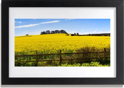 Produktbild von Bild 30x20 MDF-Rahmen Wandkunst Anlage-Feld-Landschaft