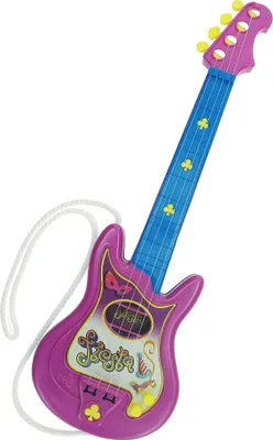 Produktbild von Kindergitarre Reig Party 4 Seile Elektrizität Blau Lila