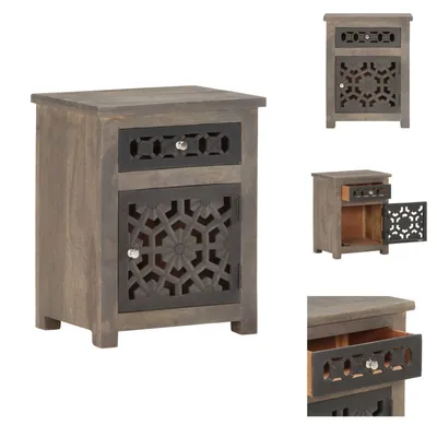 Produktbild von vidaXL Nachttisch 40×30×50 cm Mango Massivholz -  Nachttische