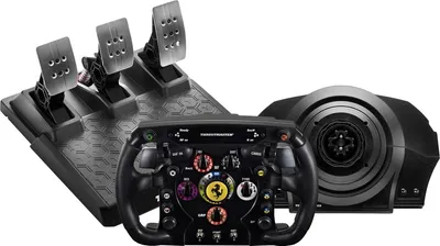 Produktbild von Thrustmaster FERRARI F1 WHEEL ADD-ON, T300 RS SERVO BASE & T3PM Pedals Bundle
