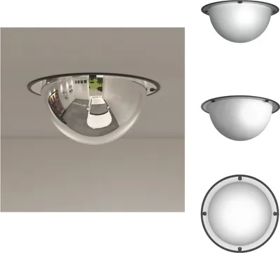 Obrázek produktu pro vidaXL Dopravní zrcadlo s plnou kopulí Ø30 cm akrylové - Dopravní značky