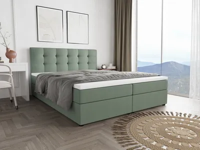Image de Lit coffre FADO 11 140x200 Cosmic 16, lit, coffre de lit, lit double, lit d'hôtel, surmatelas, matelas, coffre de lit, chambre à coucher, Bonell, espace de rangement, lit continental