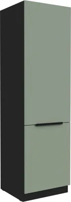 Obrázok produktu pre Potravinová skriňa LUNARA - šírka 60 cm, zelená / čierna
