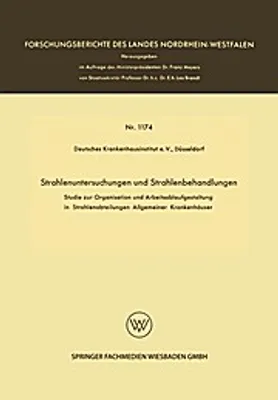 Immagine prodotto di Strahlenuntersuchungen und Strahlenbehandlungen