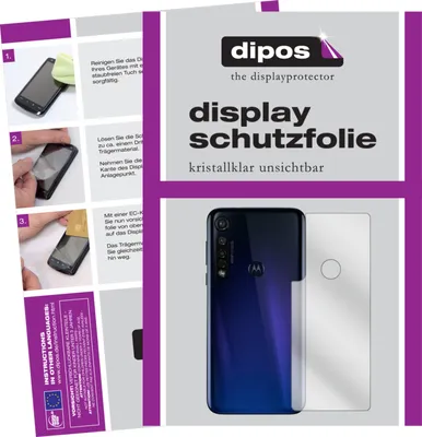 Obrázok produktu pre 2x ochrana displeja pre Motorola Moto G8 Plus zadná priehľadná ochranná fólia displeja dipos