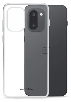 Zdjęcie produktu dla Mobilize Gelly Case – przezroczyste etui na telefon OnePlus 15R z elastycznym tylnym panelem z TPU – przezroczyste