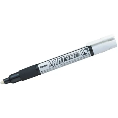 Produktbild von Pentel Ölmarker MMP20W Rund Weiß