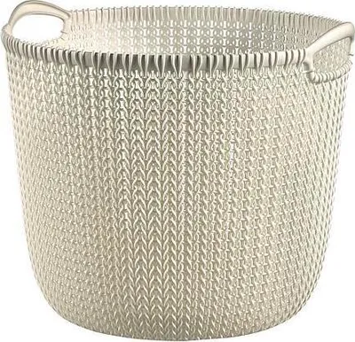 Immagine prodotto di Cestino di carta a maglia Curver 7l /cream