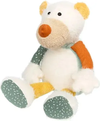Obrázek produktu pro sigikid plyšové zvíře lední medvěd Sweety žlutý Sunshine series bílý