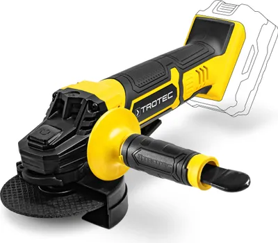Produktbild von TROTEC Akku-Winkelschleifer PAGS 21-115 NB – ohne Akku, 10.000 U/min, 115 mm Scheibendurchmesser, inkl. Transportkoffer