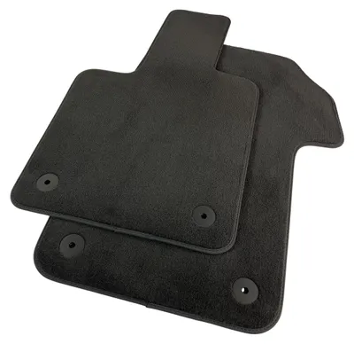 Productafbeelding van VW T7 vloermatten, Multivan, velours, Raven, Bulli, California, voor, antraciet