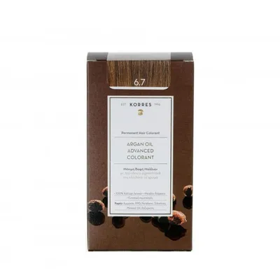 Produktbild von KORRES Argan Oil Advanced Colorant - Permanent Hair 6.7 Cocoa