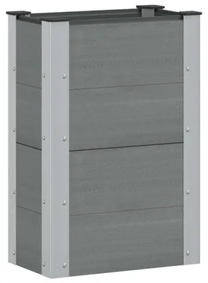 Produktbild von Möbel Hochbeet Grau 50 x 30 x 72 cmBeete - Beete c7695