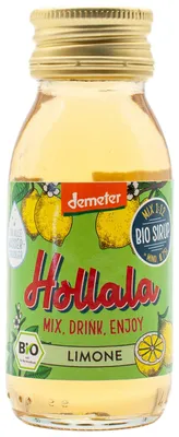 Produktbild von HOLLALA -  (Demeter) Sirup Limone 60ml