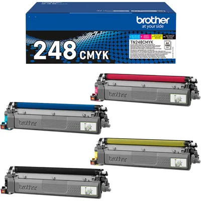 Image de Brother TN-248VAL cartouche de toner 4 pc(s) Original Black, Cyan, Magenta, Yellow