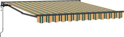 Zdjęcie produktu dla Rama markizy Zielony i Żółty 300 x 250 cm