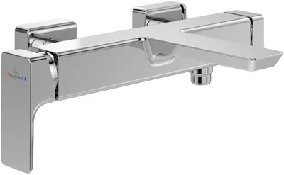 Produktbild von V&B Einhand-Wannenbatterie SUBWAY 3.0 Wandmontage, 303x108x232mm chrom TVT11200200061