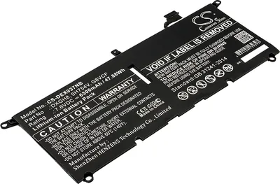 Produktbild von TECHTEK Laptop Akkus Kompatibel mit [Dell] XPS 13 2018, XPS 13 9370, XPS 13 9370 FHD i5, XPS 13-9370-D1605G, XPS 13-9370-D1605S, XPS 13-9370-D1705G,
