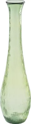 Produktbild von Vase aus Glas, Farbe Hellgrün, mit einer Breite von 25 cm und einer Höhe von 99 cm