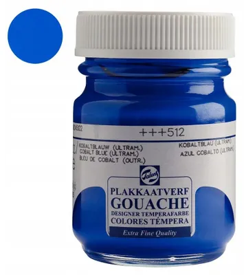Produktbild von Royal Talens Gouache 512 Cobalt Blue 50 ml