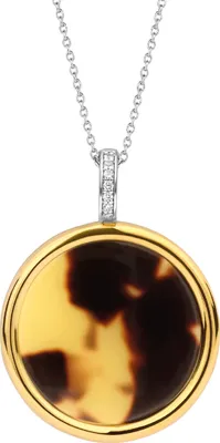 Produktbild von 6795TU Kette und Anhänger Schildpatt bicolor 6795TU Ti Sento Milano