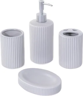 Immagine prodotto di Offerta di accessori da bagno in Vetroceramica, 4 pezzi