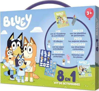 Obrázek produktu pro Bluey 8 In 1 Briefcase Transparent Transparent One Size
