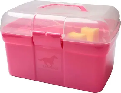 Zdjęcie produktu dla walizka czyszcząca różowa 9-częściowa 30 x 17 x 19 cm