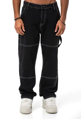 Produktbild von Red Bridge Herren Baggy Jeans Hose Denim Pants