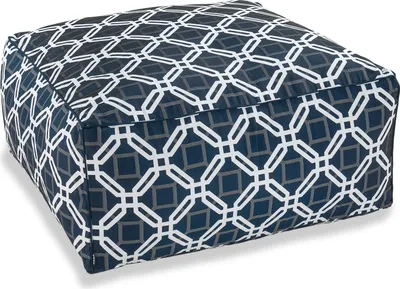 Produktbild von H.O.C.K. Natolda Outdoor Loungehocker 90x90x40cm navy 441 sun
