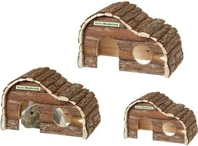 Immagine prodotto di Karlie Wonderland Roundhouse Ruby - Casette per roditori - Legno - Marrone - 39x24x23 cm