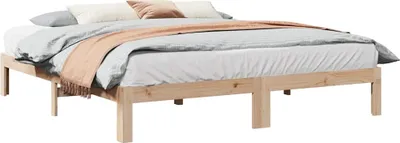 Obrázok produktu pre Maison Exclusive – masívna drevená posteľ bez matraca 180x200 borovicové drevo