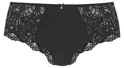 Produktbild von LASCANA Panty Flora schwarz Größe 44/46